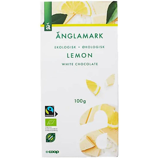 Anglamark White Chocolate Lemon Eco 100g