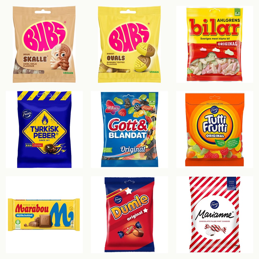 Swedish Candy Mega Box — what's inside