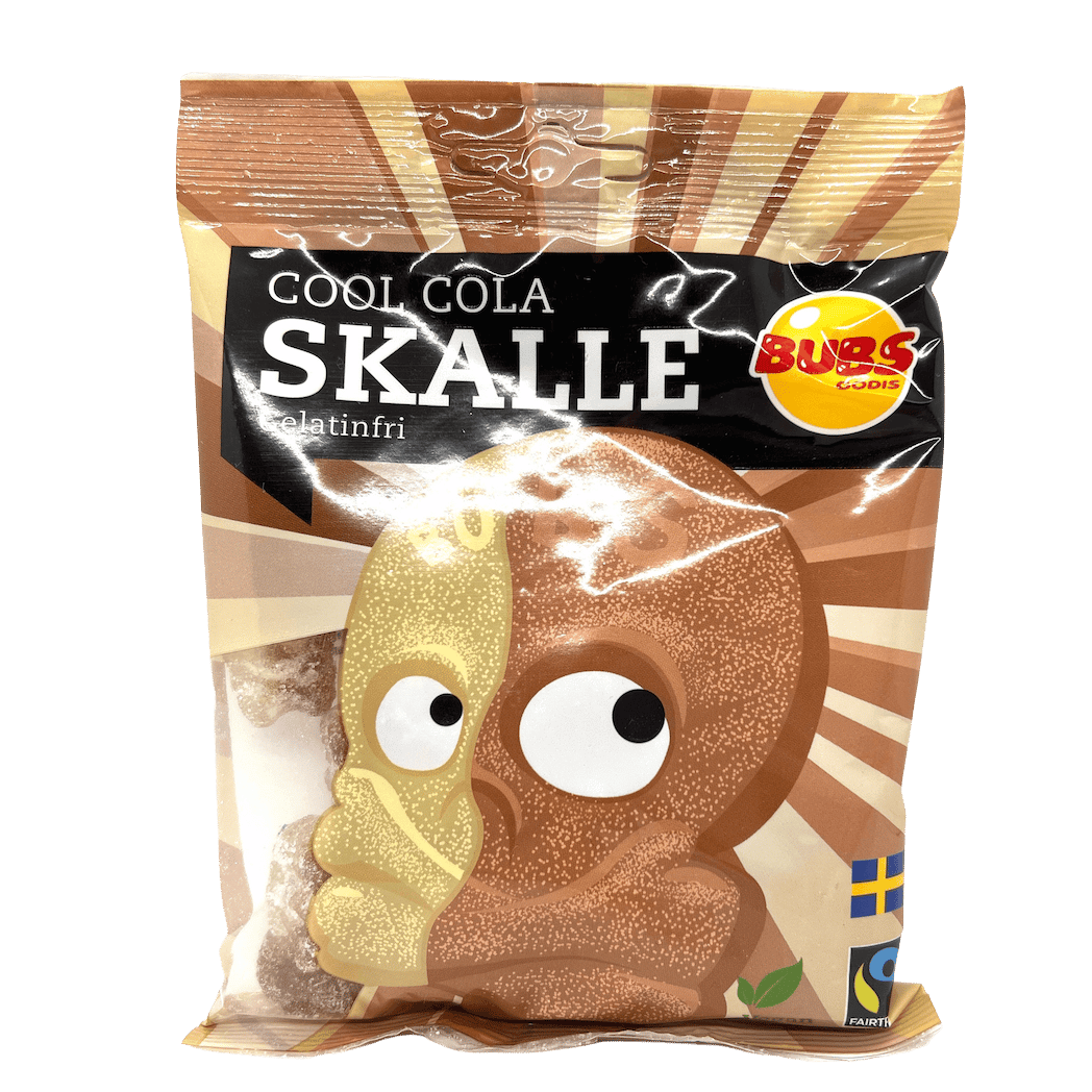 BUBS Godis Cool Cola Skull 90g 4