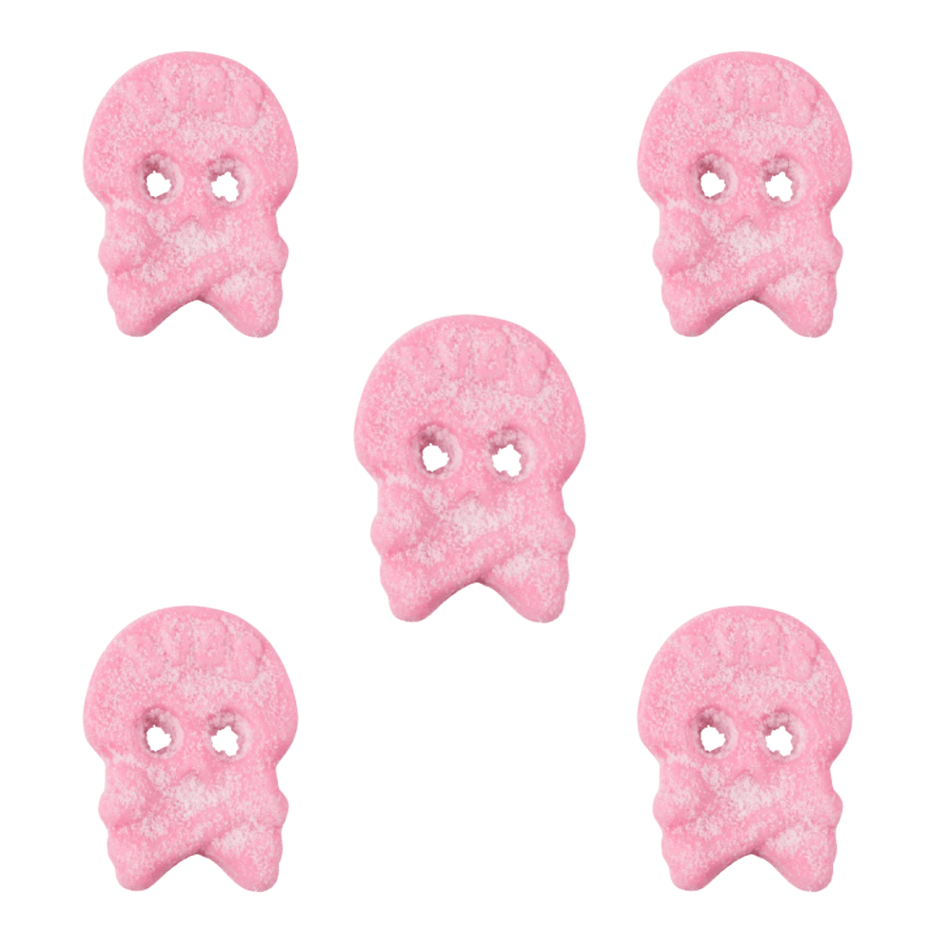 BUBS Godis Cool Raspberry Skull Foam 1300g 2