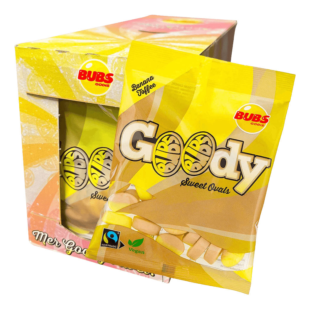 BUBS Godis Goody Banana and Toffee 90g 2