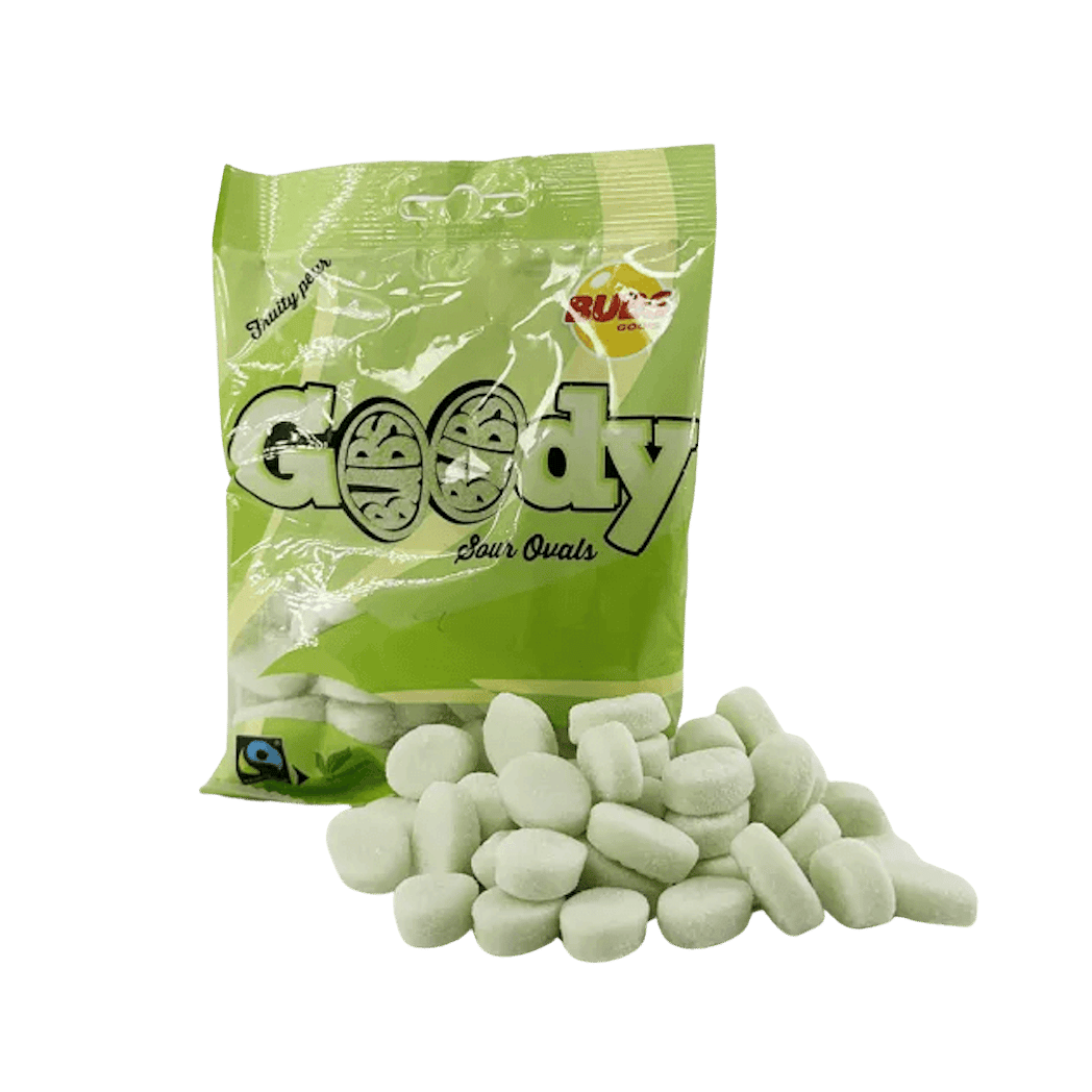 BUBS Godis Goody Fruity Pear 90g 4
