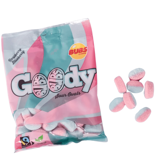 BUBS Godis Goody Raspberry and Blueberry 175g 3