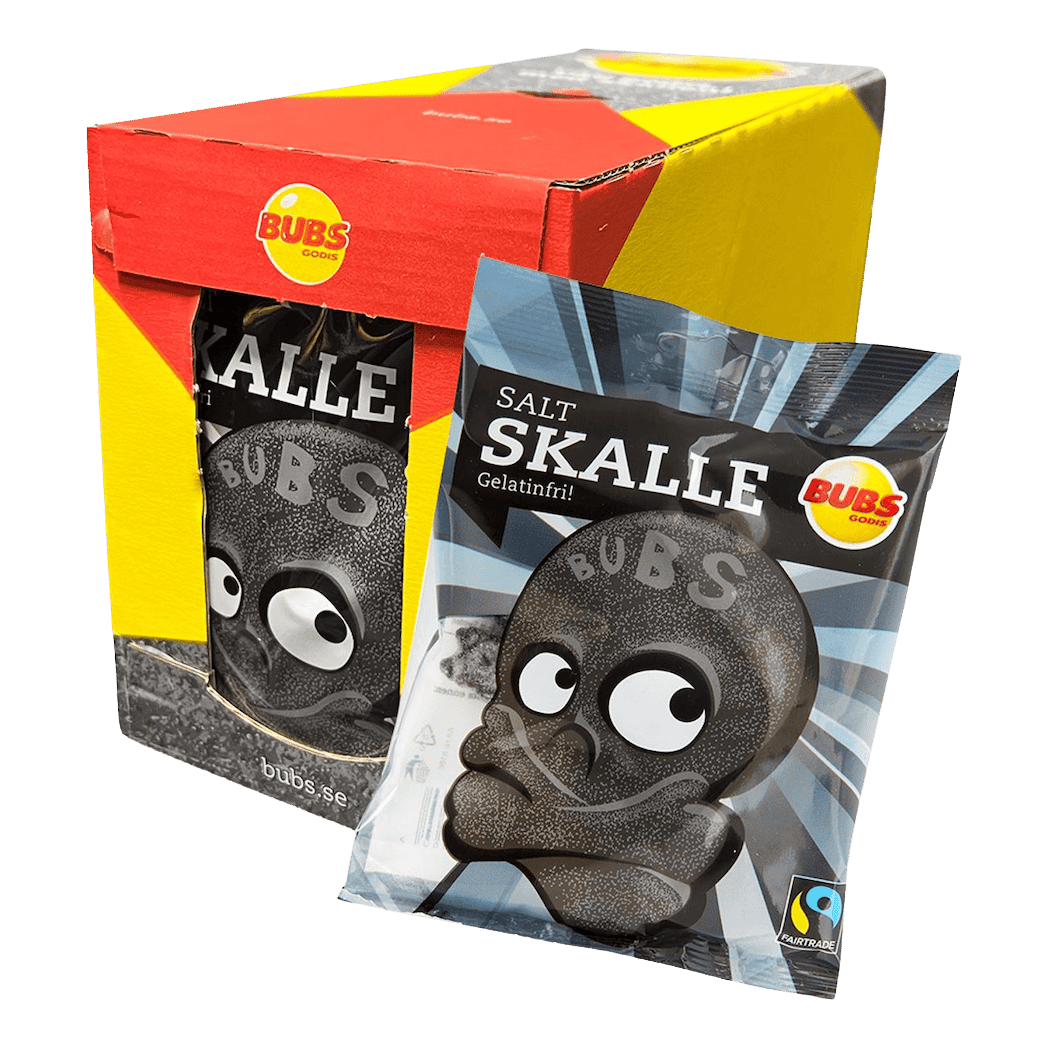 BUBS Godis Salt Skull 90g 1