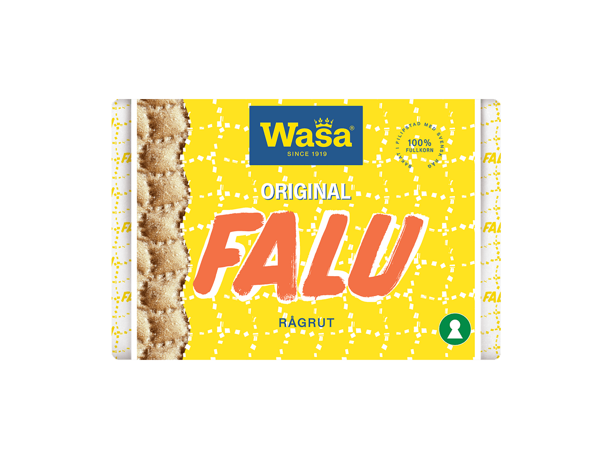 Wasa Falu Rågrut knäckebröd 235g
