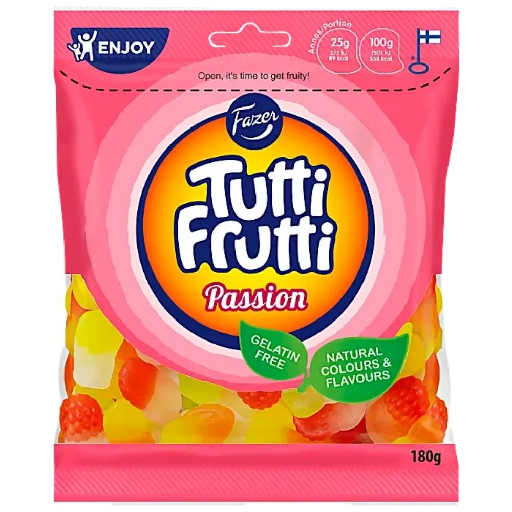 Fazer Tutti Frutti Passion 180g