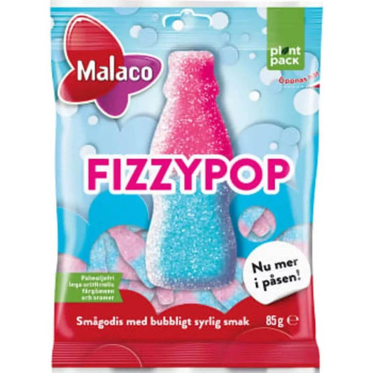 Malaco Fizzypop 85g