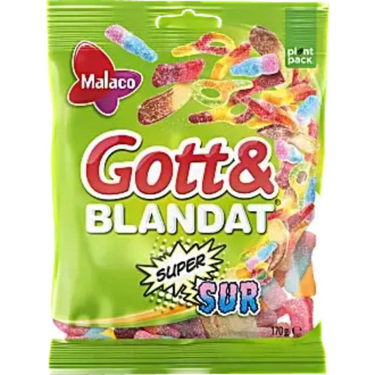 Malaco Gott & Blandat Supersur 130g