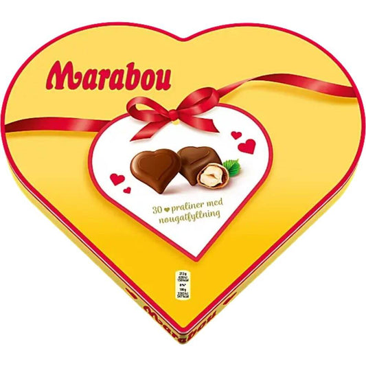 Marabou Chocolate Pralines Heart 165g