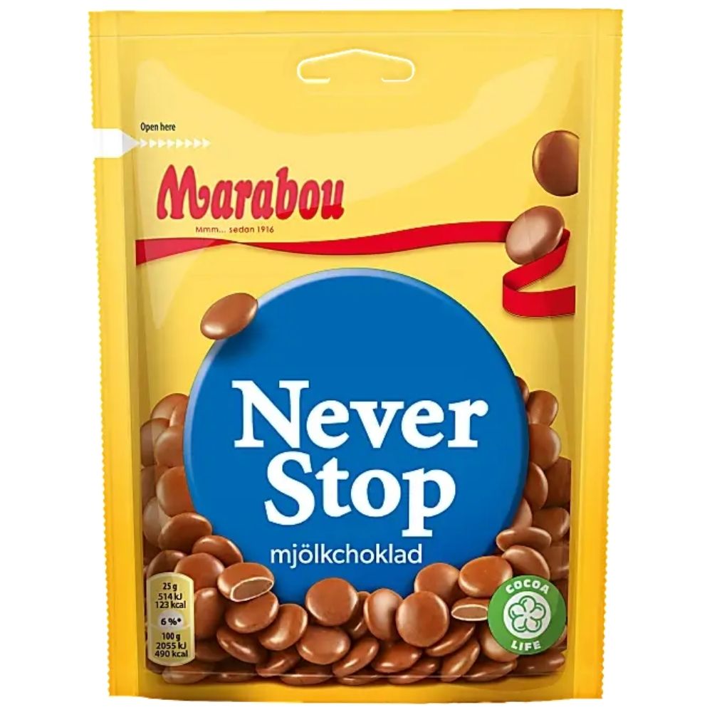 Marabou Never Stop 225g