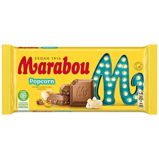 Marabou Popcorn Bar 185g