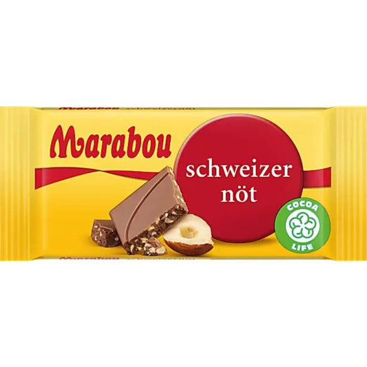 Marabou Swiss Nut Bar 24g
