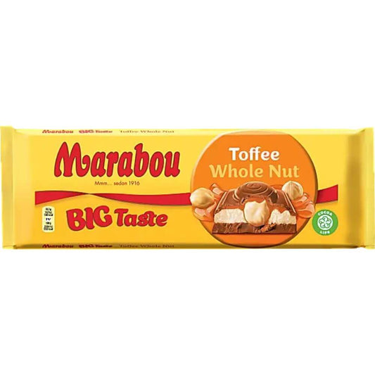 Marabou Toffee Whole Nut 300g