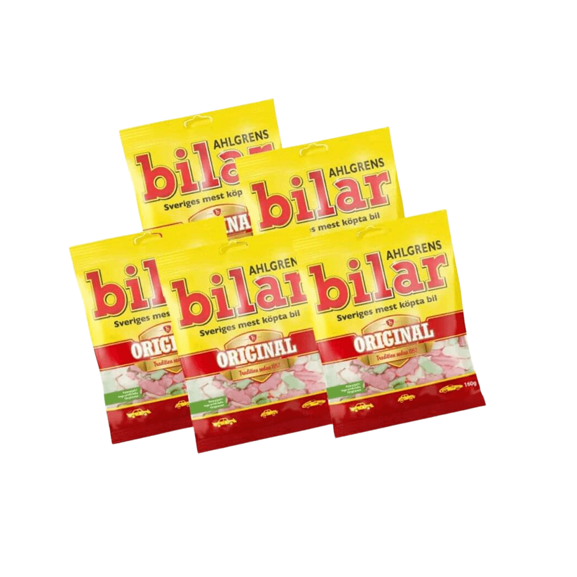 Ahlgrens Bilar Original 160g | Swedish Gummy Cars – SwedishCandyNow
