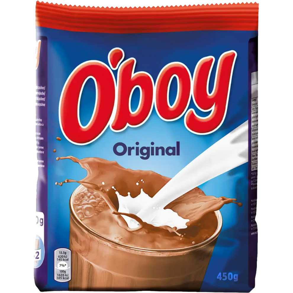 Oboy Original Chocolate Drink 450g (16oz)