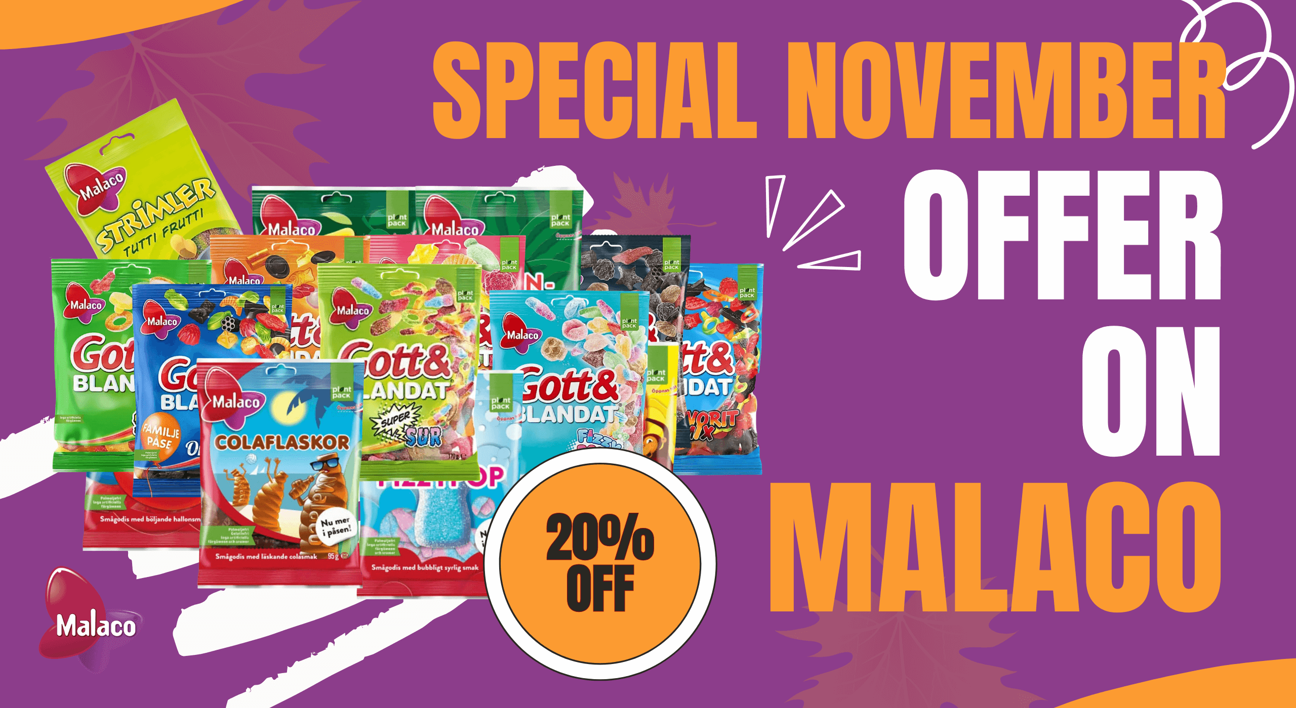 Malaco - Buy Online, Express Shipping | SwedishCandyNow