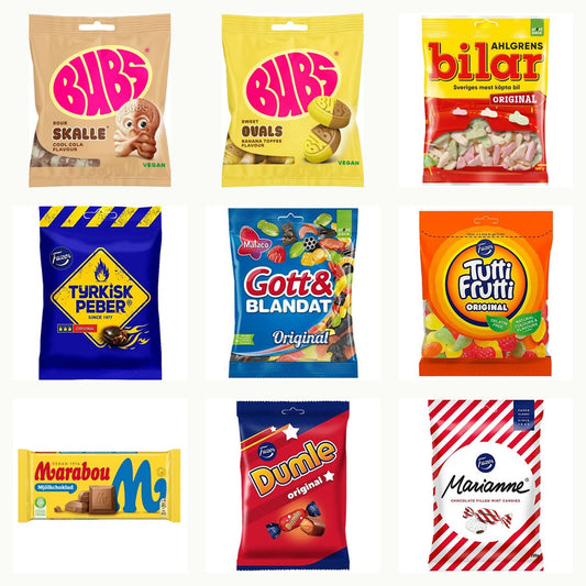 Swedish Candy Mega Box — what's inside