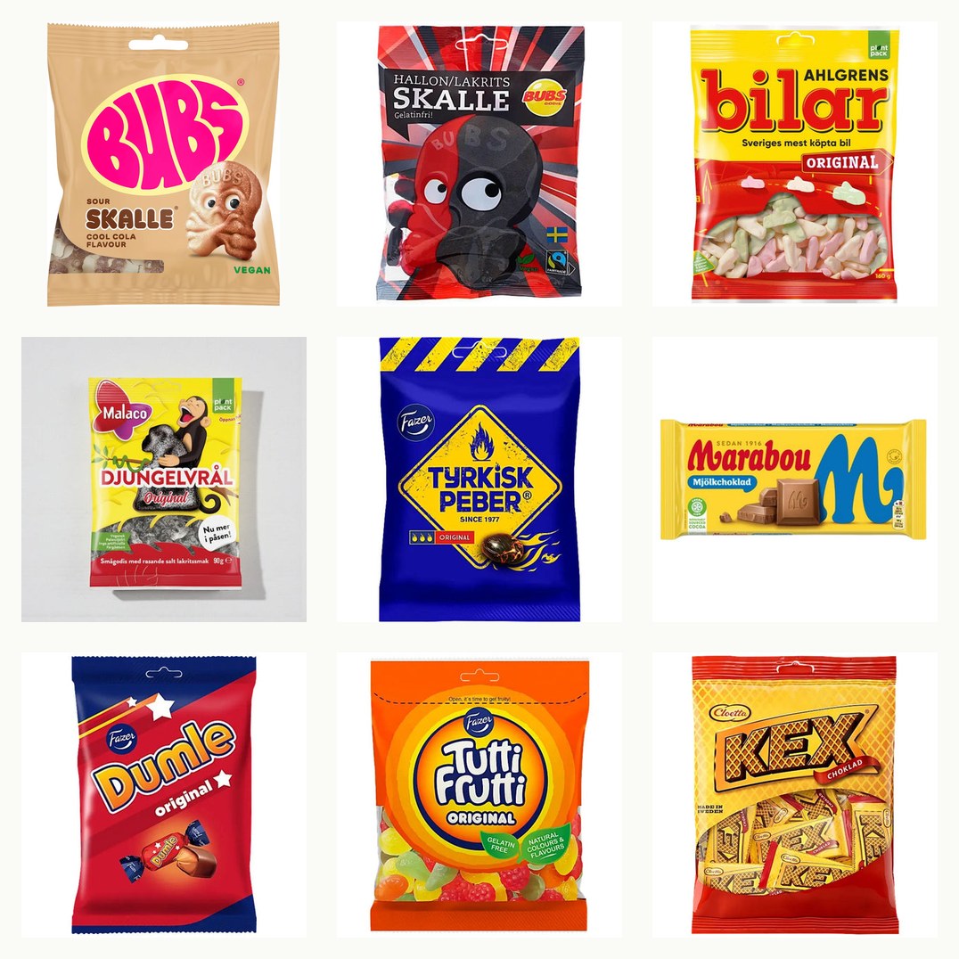 The Viral Swedish Candy Box — what's inside