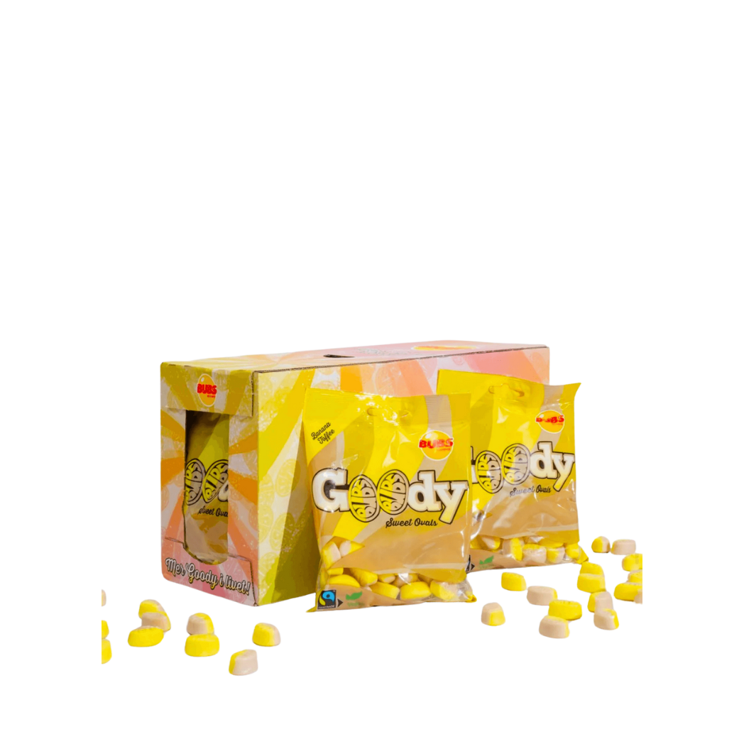 Bubs Godis Goody Banana and Toffee 175g 3
