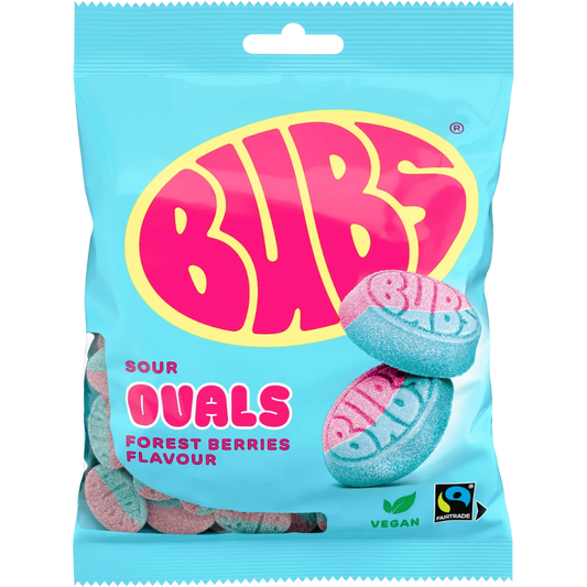 BUBS Godis Goody Raspberry and Blueberry 90g 4