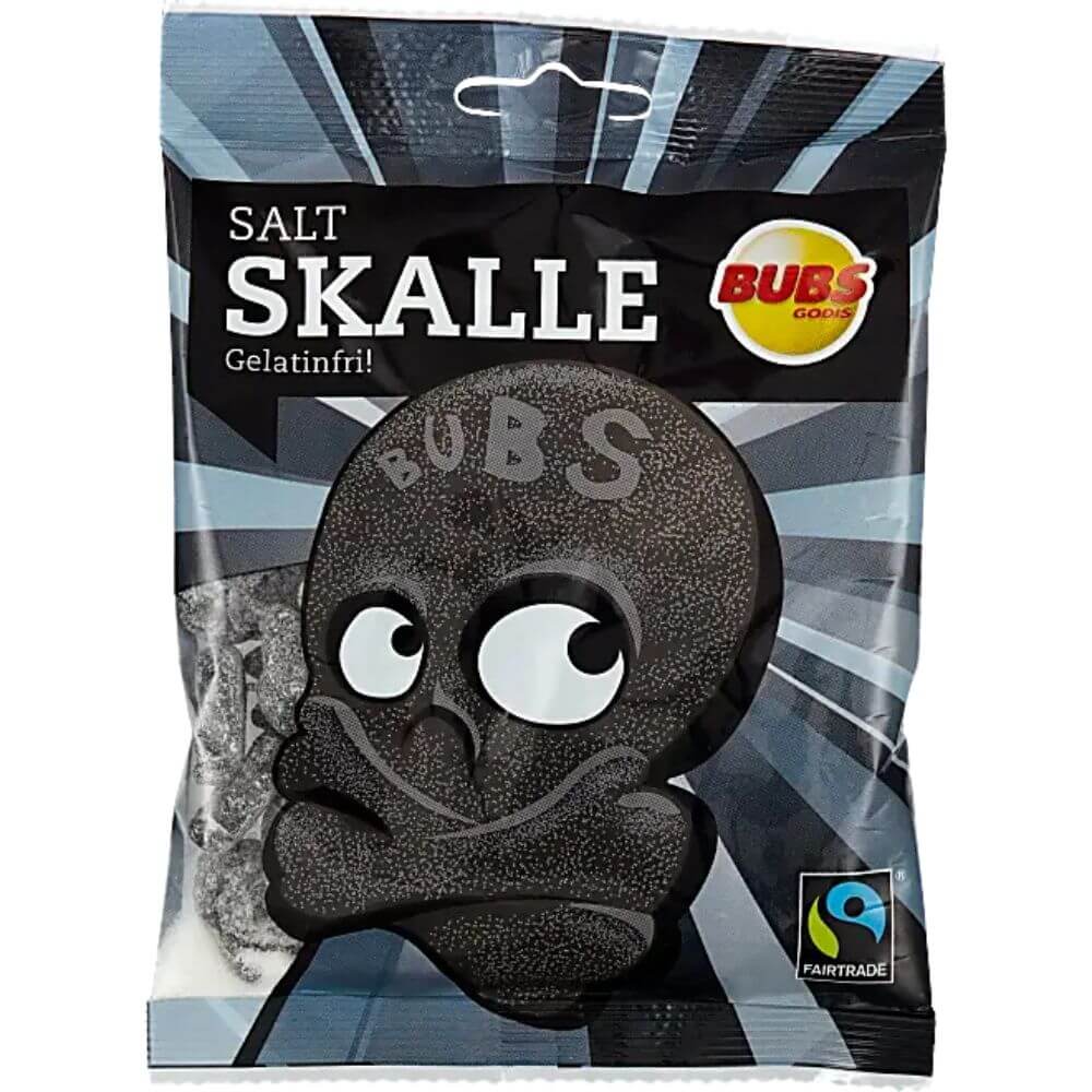 Bubs Godis Salt Skull 90g