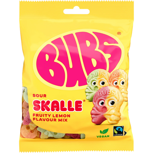 BUBS Godis Sour Skull 190g 2