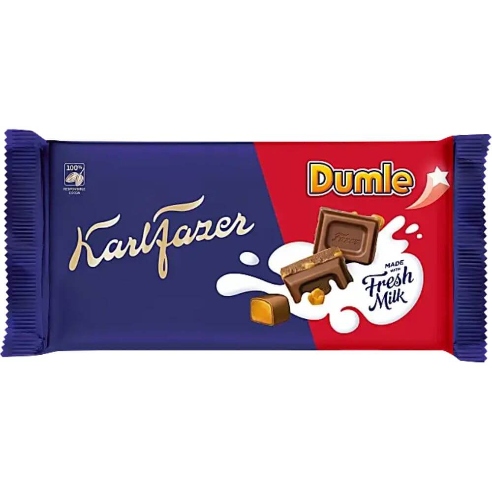 Fazer Dumle Chocolate Bar 145g