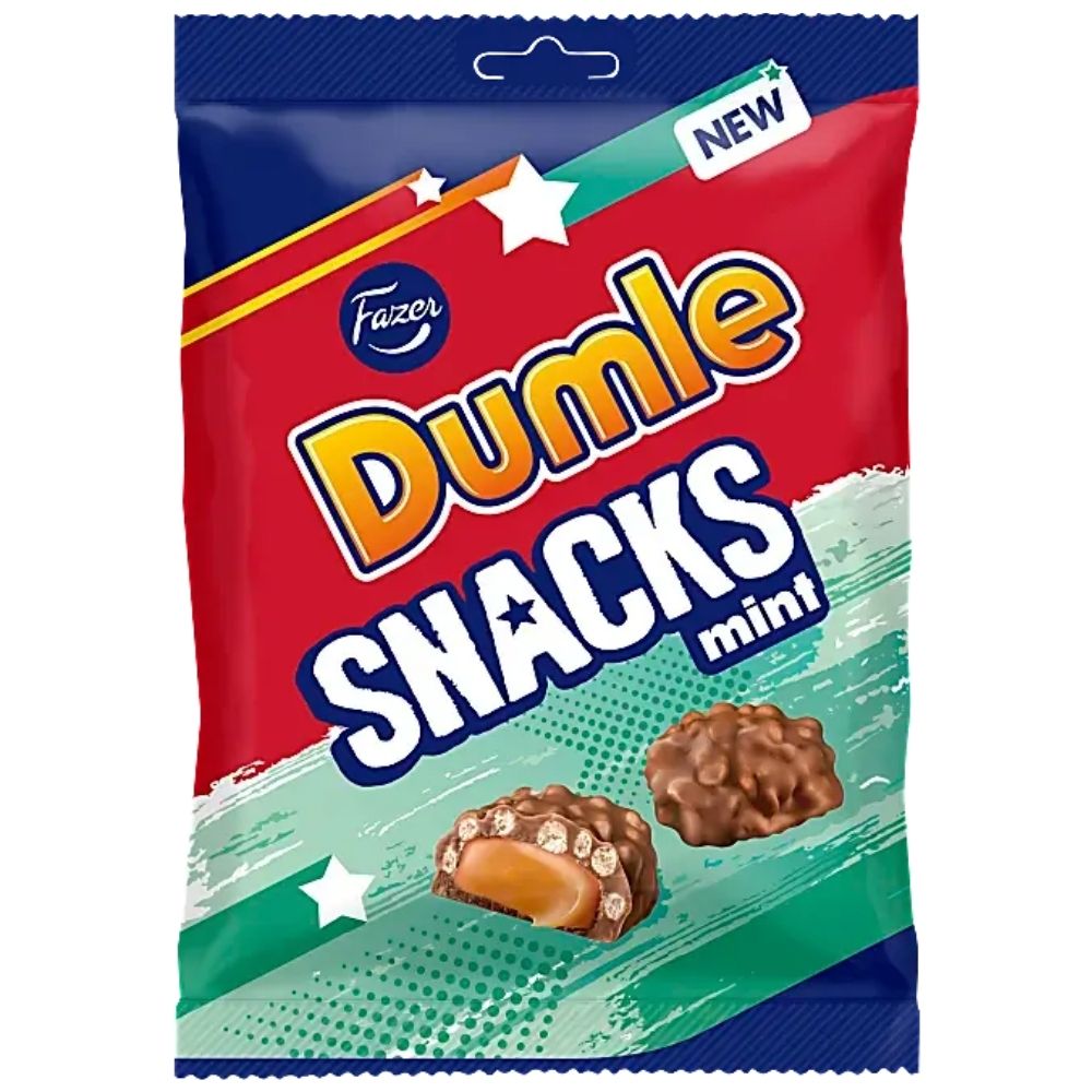 Fazer Dumle Snacks Mint 160g