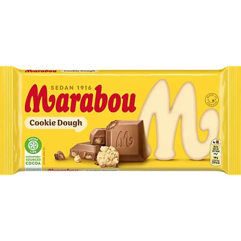 Marabou Cookie Dough Bar 185g