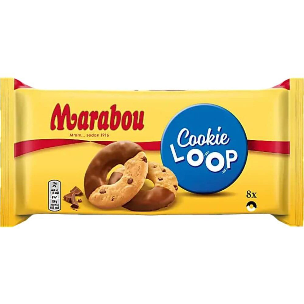 Marabou Cookie Loop 8 pack 176g - Buy Online | SwedishCandyNow