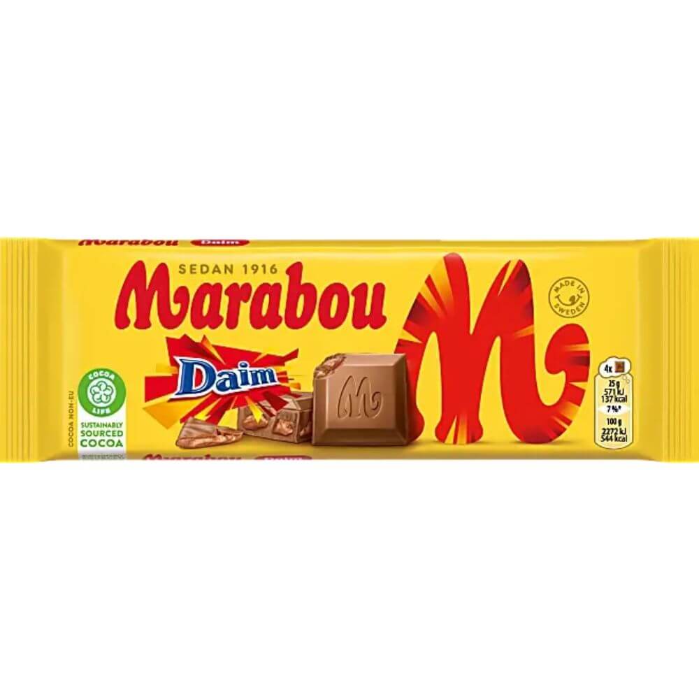 Marabou Marabou Daim Bar 90g - Buy Online, Express Shipping | SwedishCandyNow